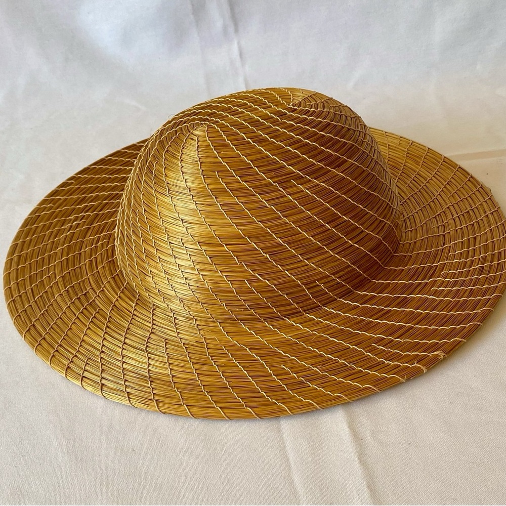 Rare Golden Grass Hat